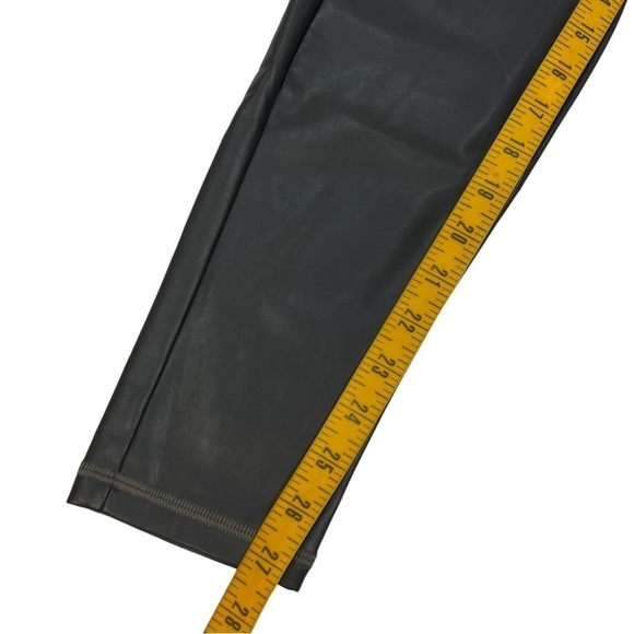 Athleta All Over Gleam Tight Faux Leather in Olive Size M - Picture 11 of 12